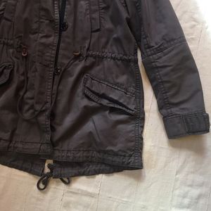 GAP Army Green Hooded  Utility Jacket